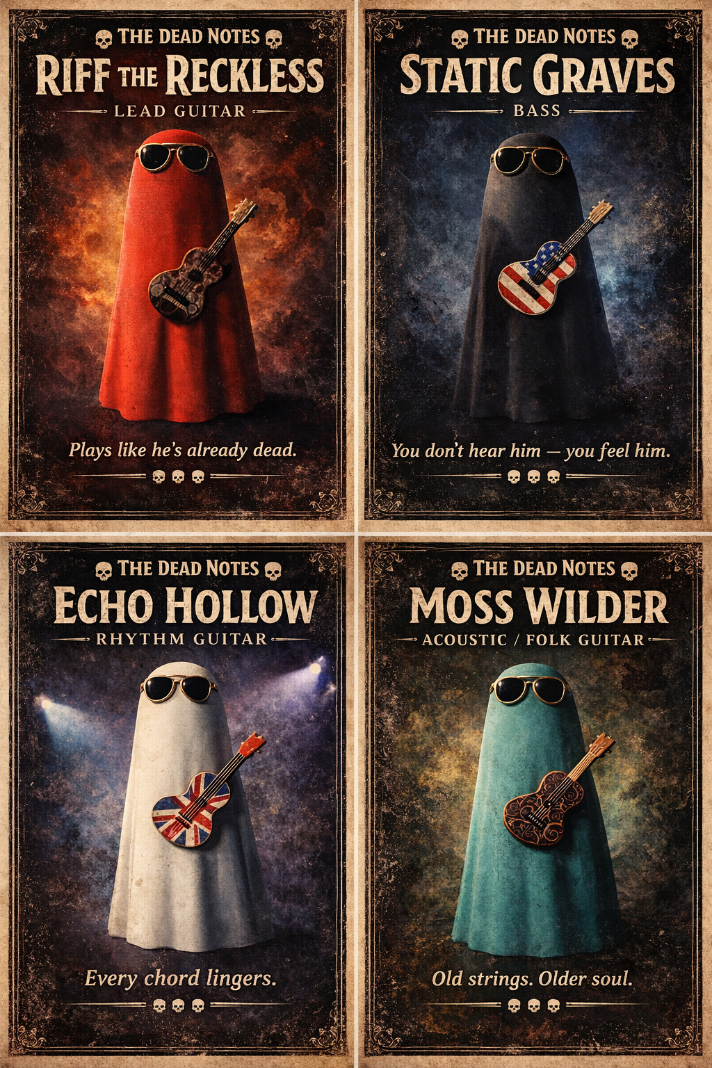 The Dead Notes – Collectible Ghost Band