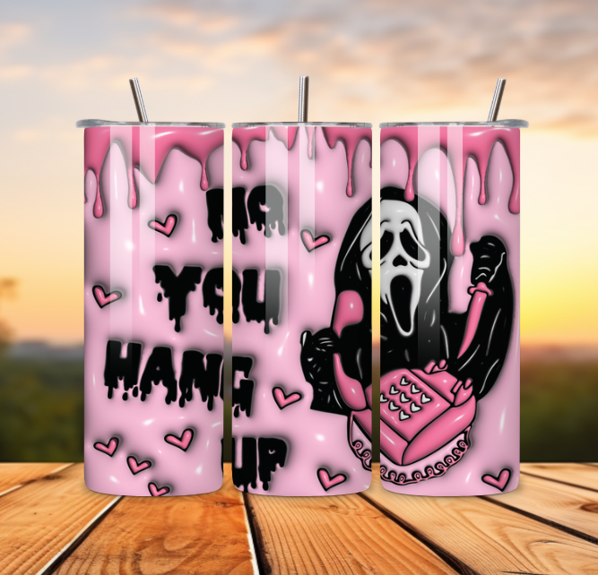 Halloween Theme Skinny Tumblers Stainless Steel